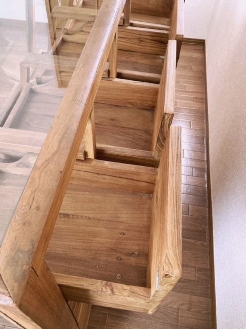 【8月中旬掲載終了　店舗什器　アンティーク　ヴィンテージ　ガラスショーケース】