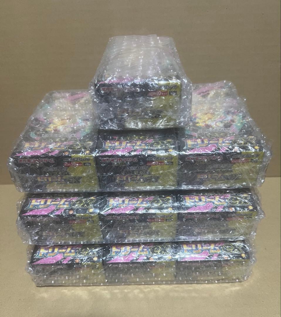 ポケモンカードゲームMEGA ドリームex シュリンク付き 10BOX - メルカリ
