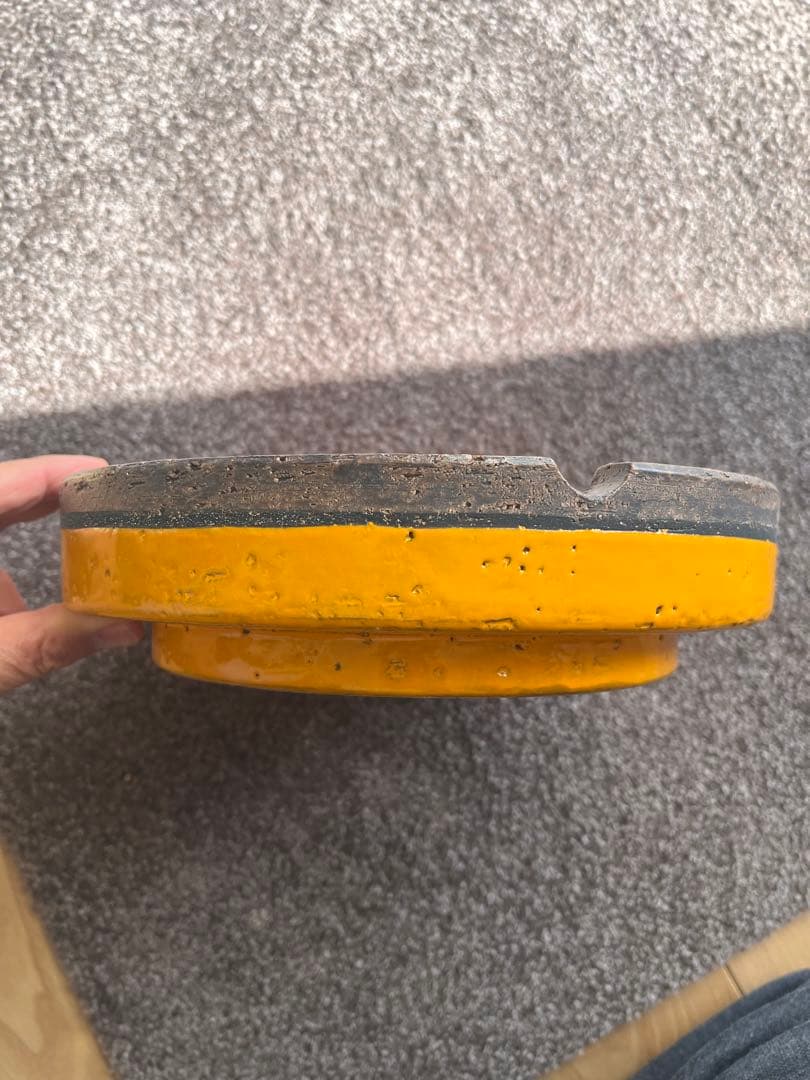 『ミッドセンチュリー』ビトッシ モンドリアン 皿ジオメトリックデザイン