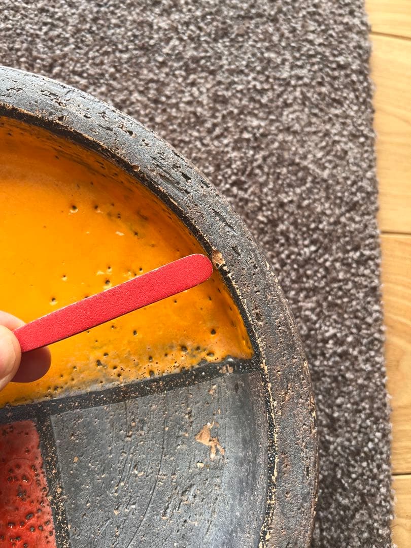 『ミッドセンチュリー』ビトッシ モンドリアン 皿ジオメトリックデザイン