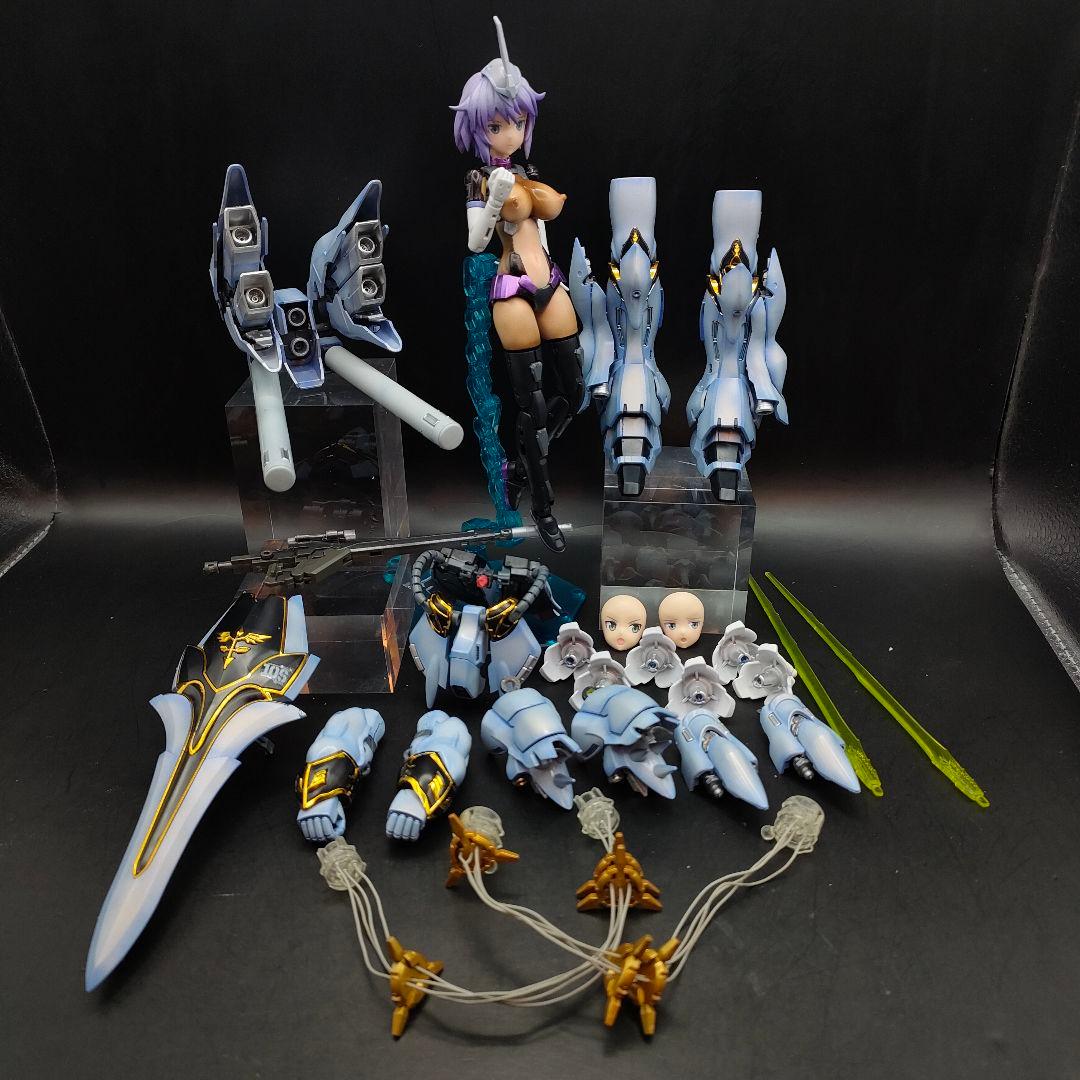 ミキシング塗装完成品 高機動強襲 白銀塗装 美プラ - メルカリ