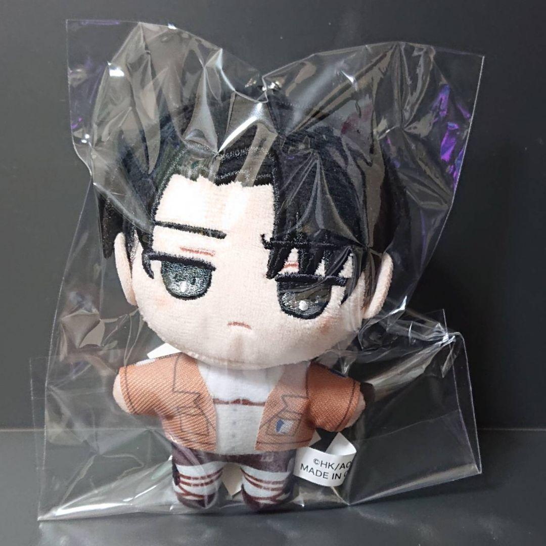 進撃の巨人 ぬいパル ぬいぐるみマスコット エレン リヴァイ 4点セット