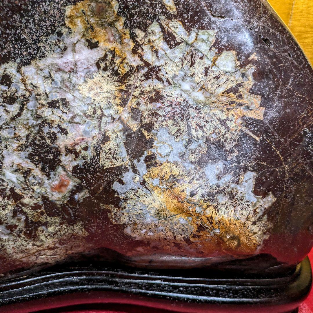 菊花石 岐阜県根尾谷産16.2㌔ 鑑賞石 観賞石 水石 盆石 天然石 置物