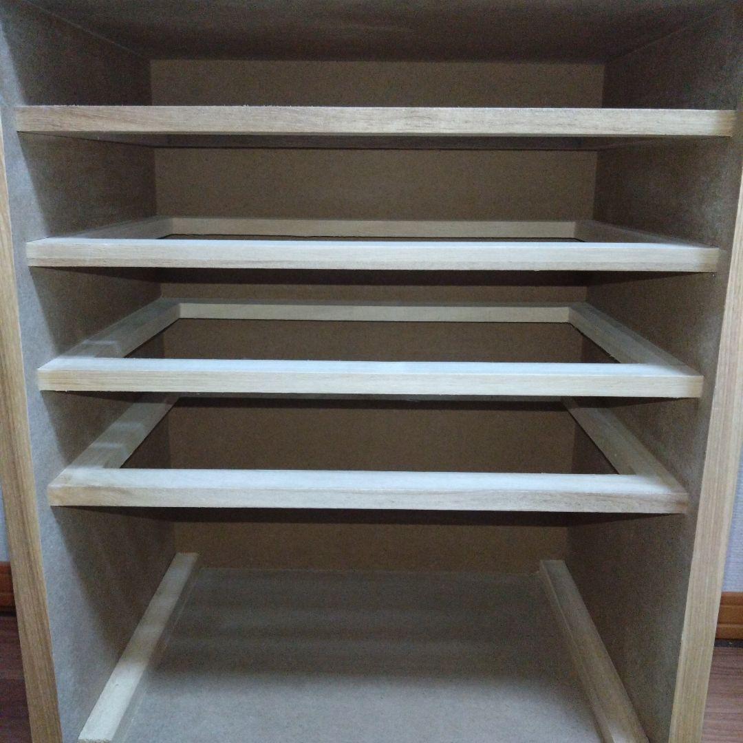 【訳あり　ネームプレート　予備ネジなし】多段チェスト＊５段タイプ＊