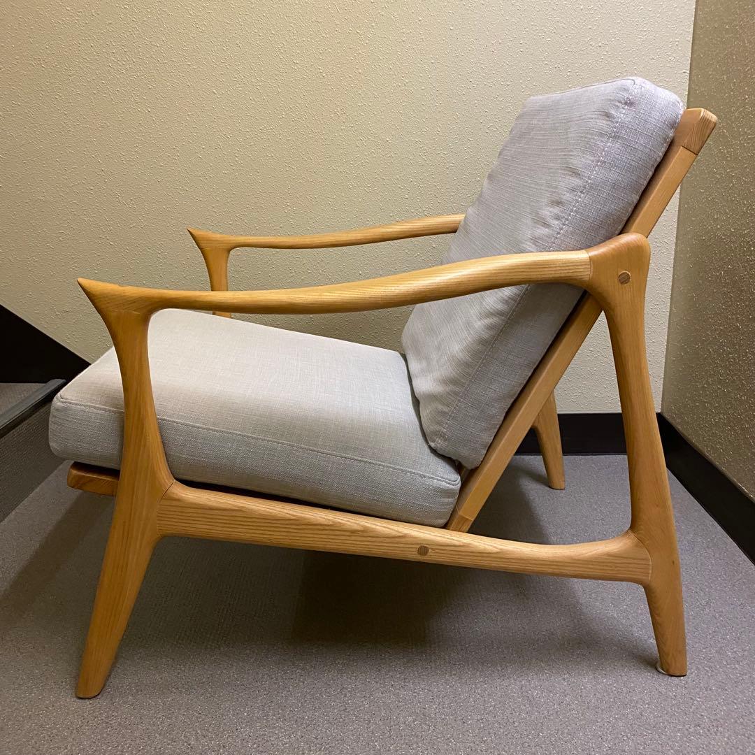 1人掛けソファ　ノードソファ　フレデリック・カイザー　北欧デザイン　廃盤商品