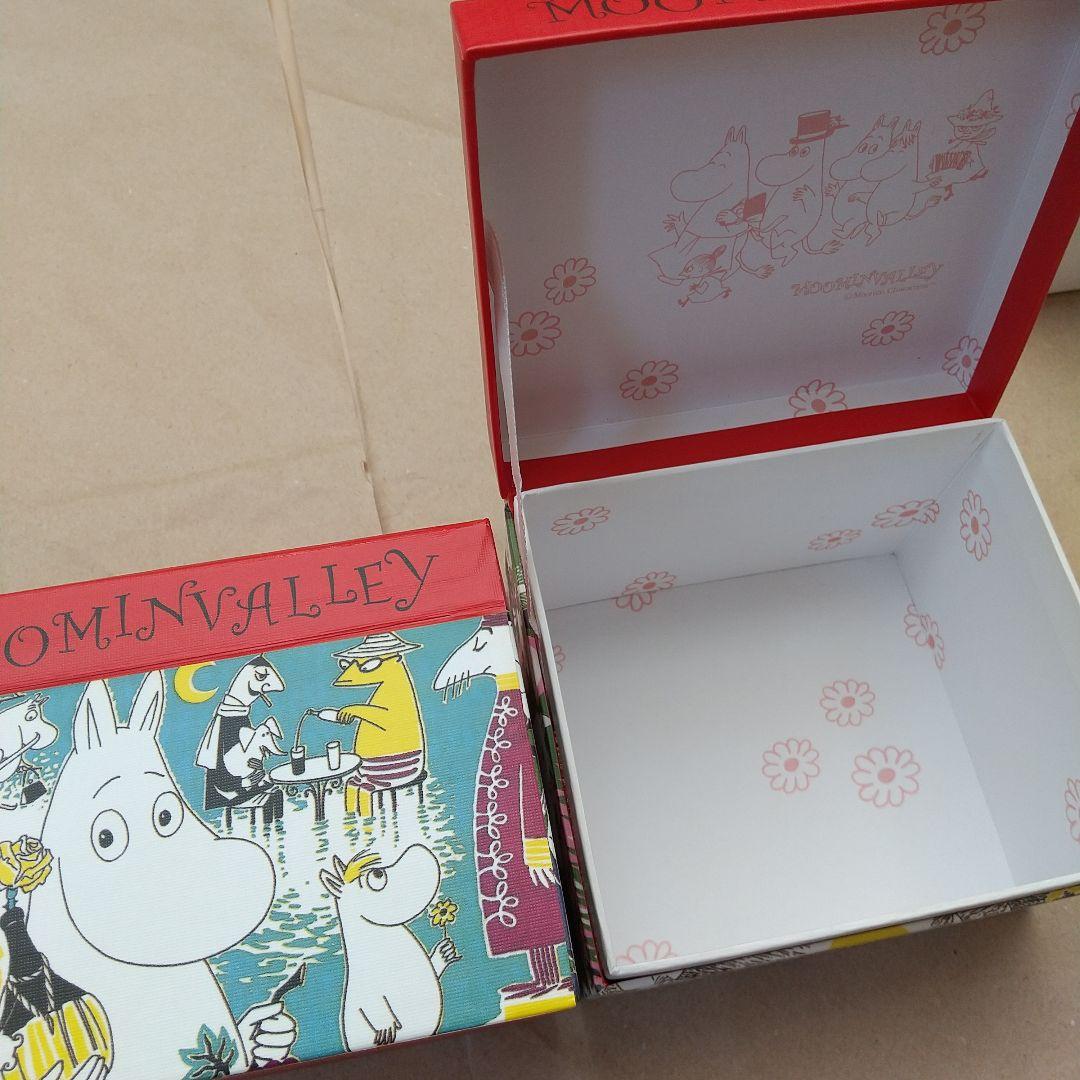 未使用 MOOMIN マグ カラーBox入り スナフキン ミイ フローレン2個組