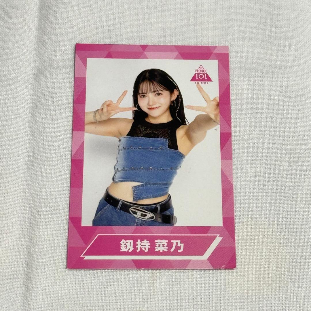 釼持菜乃 日プ トレカ チェキ IS:SUE - メルカリ