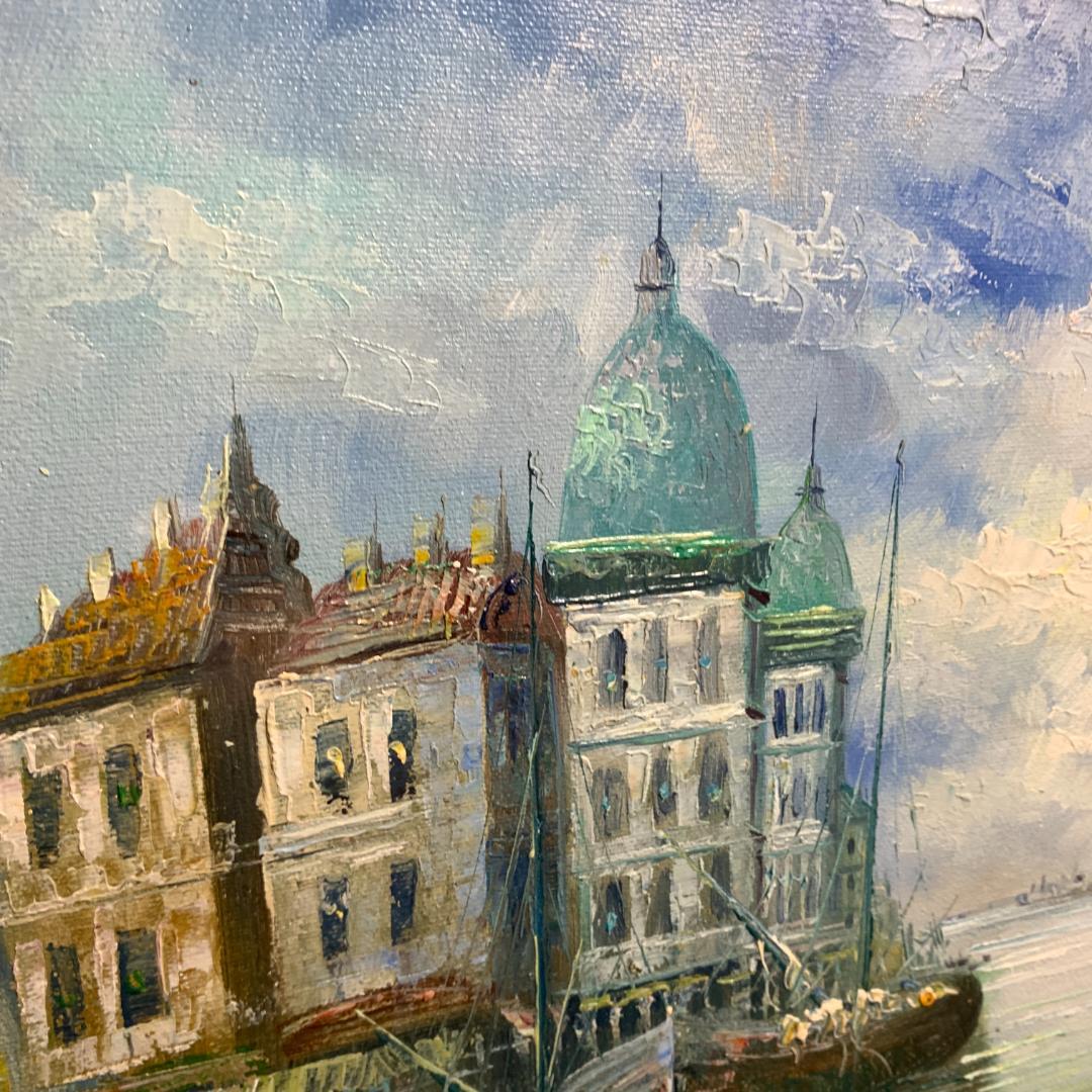 y.simon　油絵　風景画