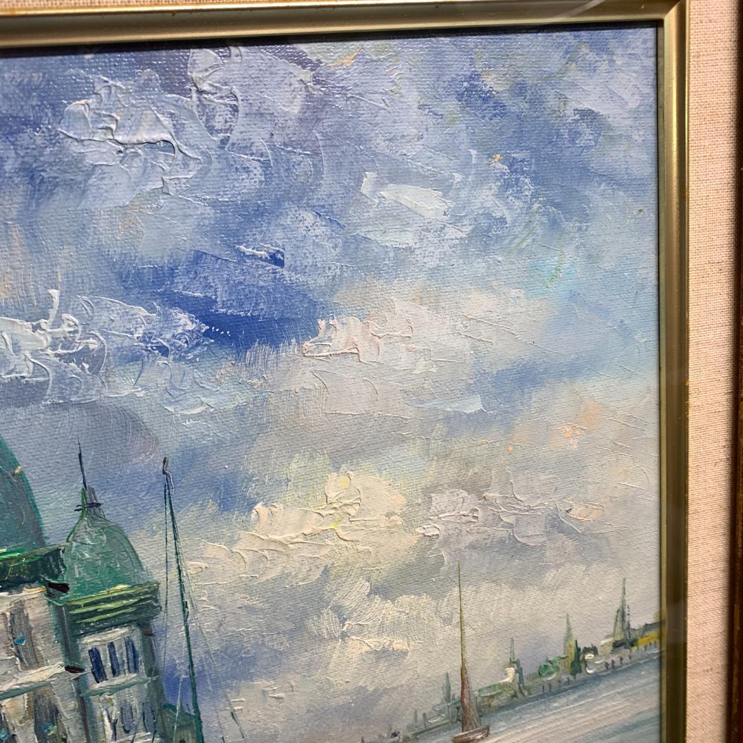 y.simon　油絵　風景画