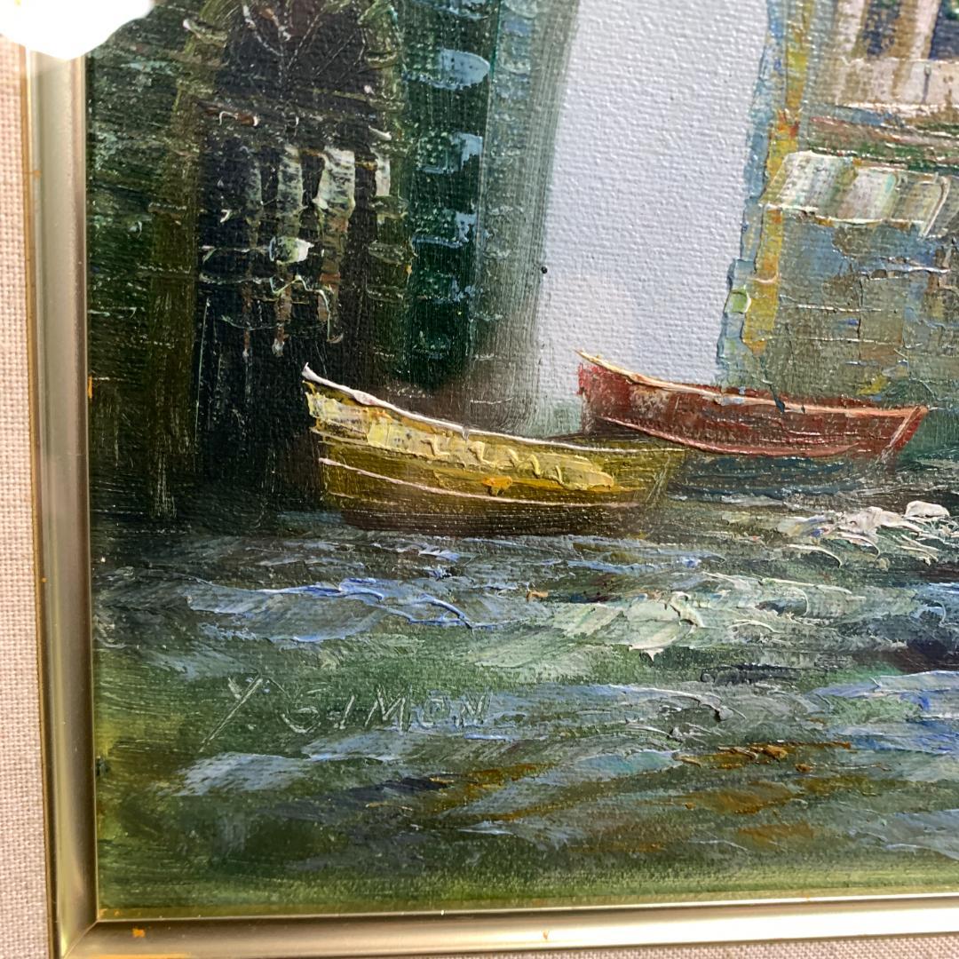 y.simon　油絵　風景画