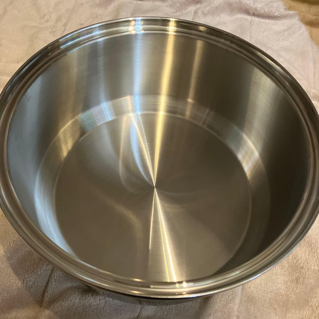 インコア　inkor 大鍋　ダッチオーブン　ガス専用(IH非対応) 未使用保管品