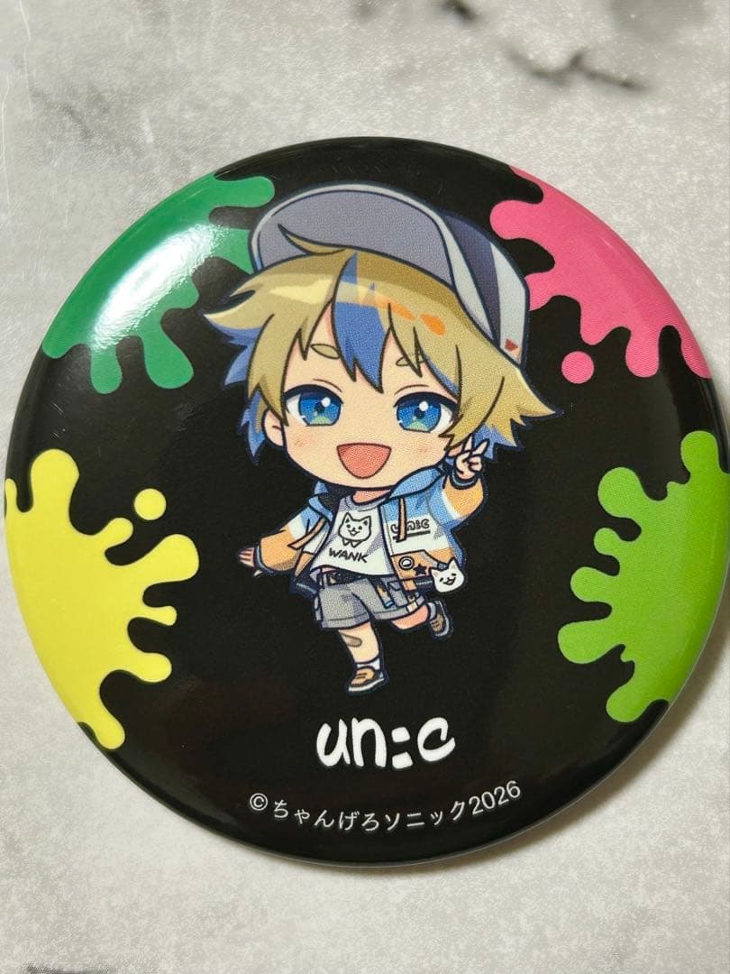 ちゃんげろソニック2026 缶バッジ un:c あんく - メルカリ