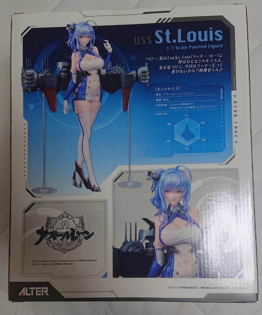 ALTER(アルター) アズールレーン セントルイス 重装版 新品 完全未開封品