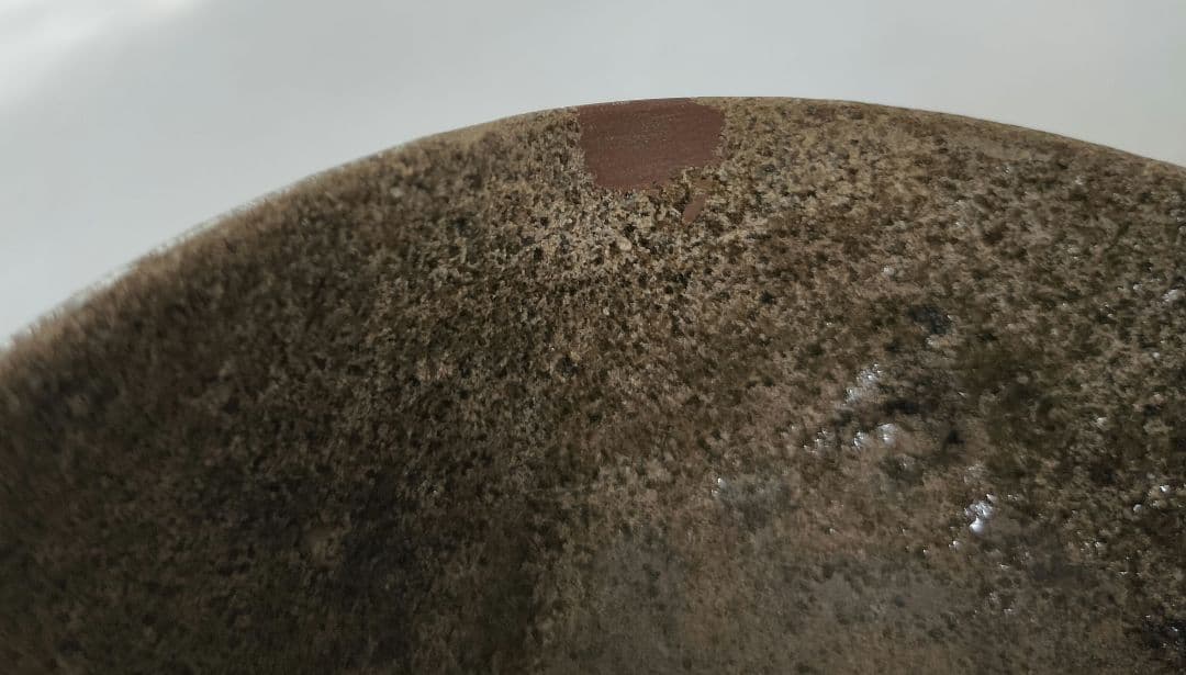 古唐津　小山路青手茶碗(発掘手)　④