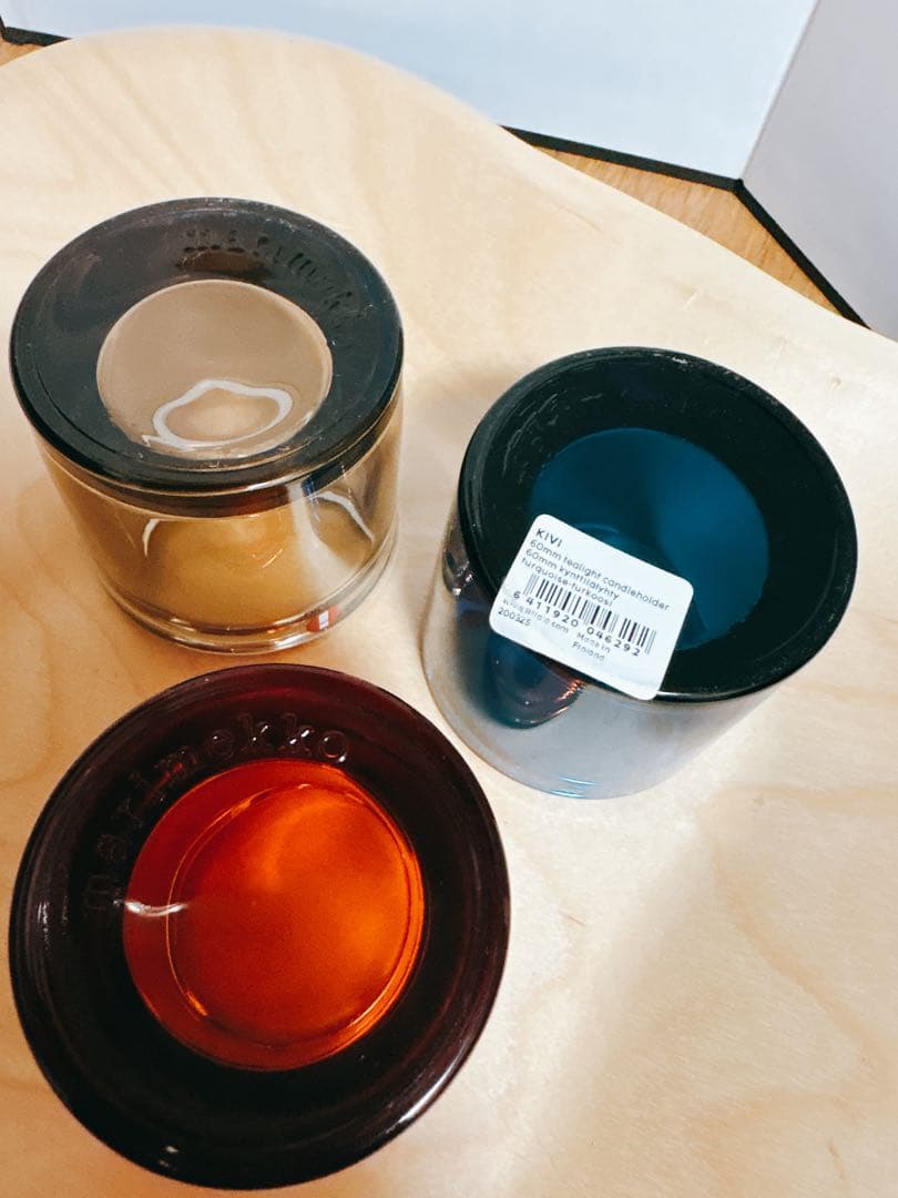 イッタラ　kivi キャンドルホルダー　3点セット 1個オマケ付き