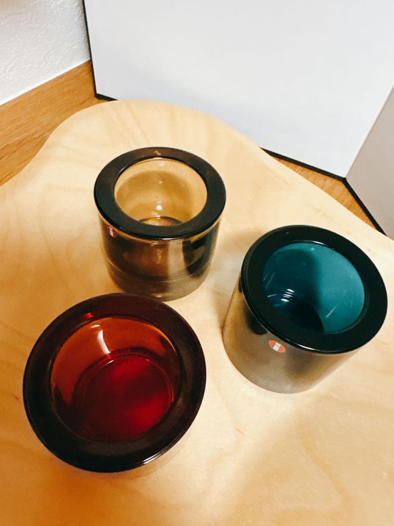 イッタラ　kivi キャンドルホルダー　3点セット 1個オマケ付き