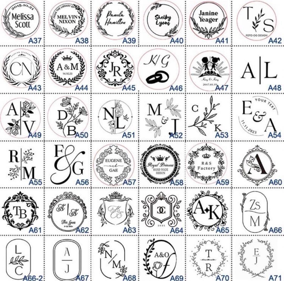 オリジナル エンボッサー　オーダー　ブライダル 結婚式 招待状　スタンプ