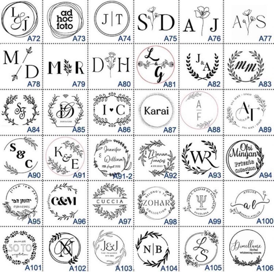 オリジナル エンボッサー　オーダー　ブライダル 結婚式 招待状　スタンプ