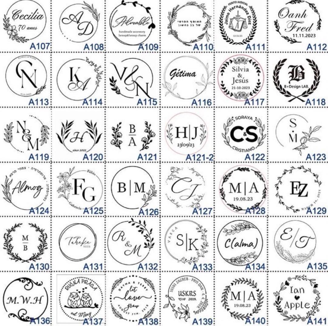 オリジナル エンボッサー　オーダー　ブライダル 結婚式 招待状　スタンプ