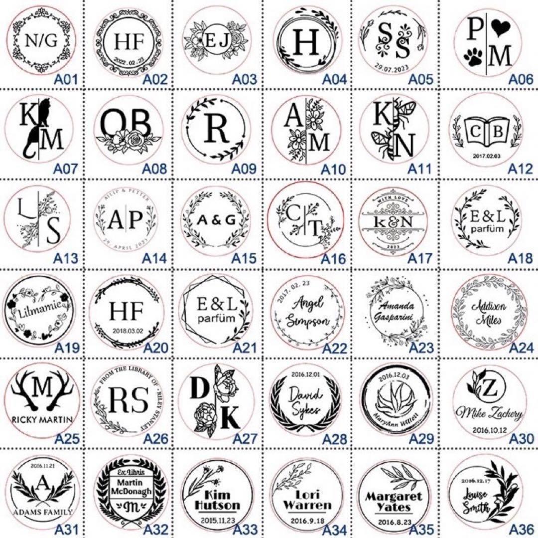 オリジナル エンボッサー　オーダー　ブライダル 結婚式 招待状　スタンプ