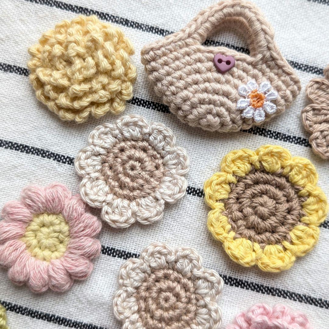 かぎ針編み モチーフ まとめ売り