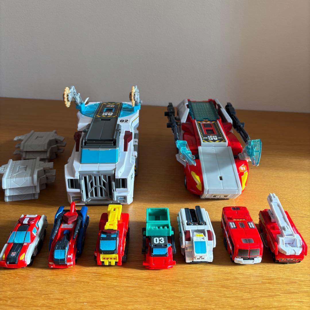 トミカ ハイパーレスキュー アクティブチェンジャー まとめ売り 1号 2