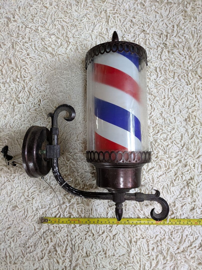 バーバーショップスタイル壁掛けランプ