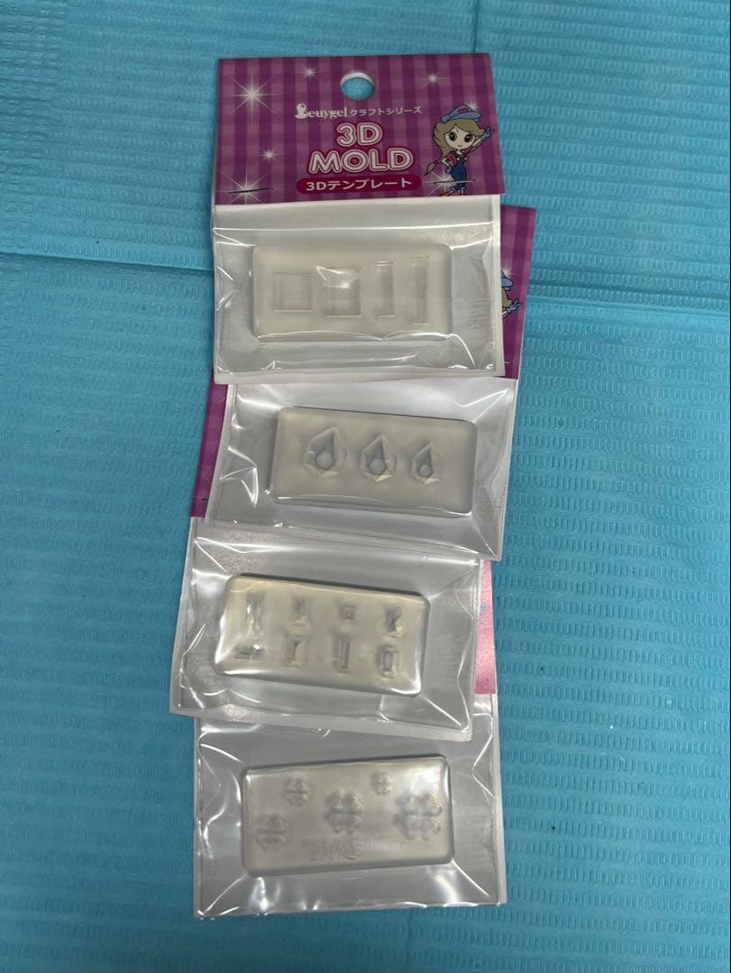 ネイルパーツセット メタルパーツ・ネイルシール・3Dモールド