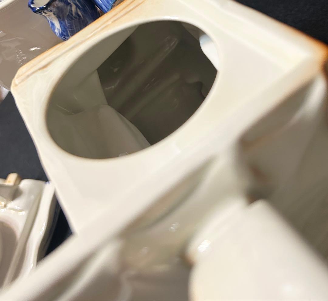 WOODMANTON MARKET ストール ティーポット ポールカーデュー