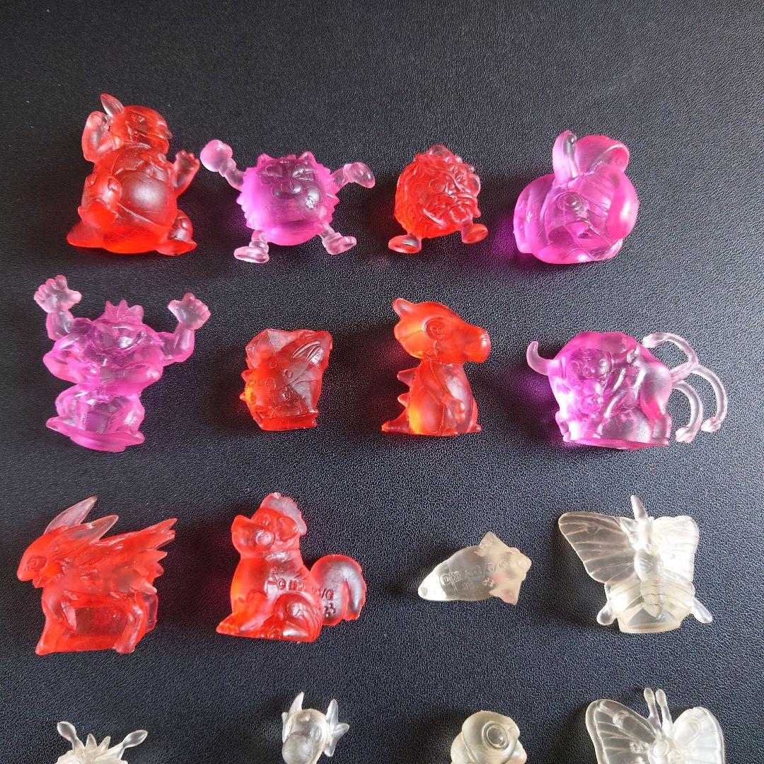 ポケモン 消しゴム ポケ消し レアカラー クリア 透明系 フィギュア