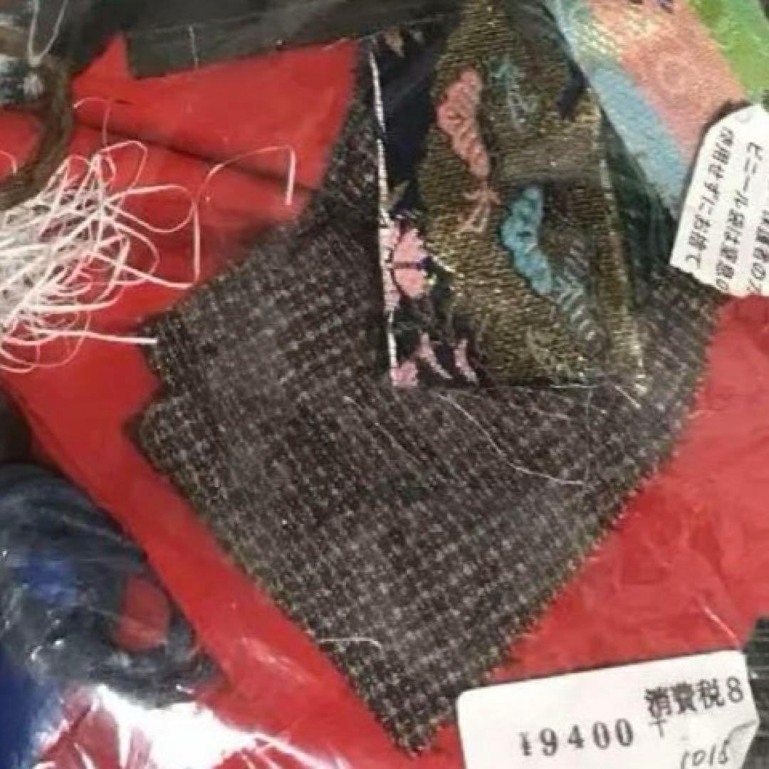 赤鬼　人形　布　ハンドメイド　酒瓶持った鬼　キット