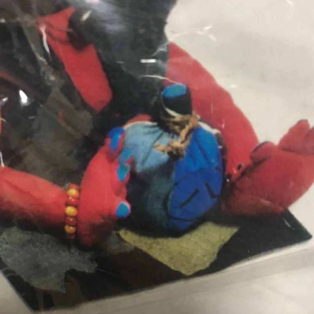 赤鬼　人形　布　ハンドメイド　酒瓶持った鬼　キット