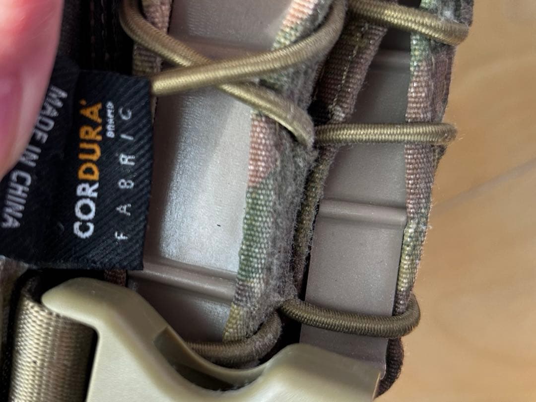 【生産終了品？】マグポーチ　TAC　CORDURA　マガジンポーチ　マルチカム