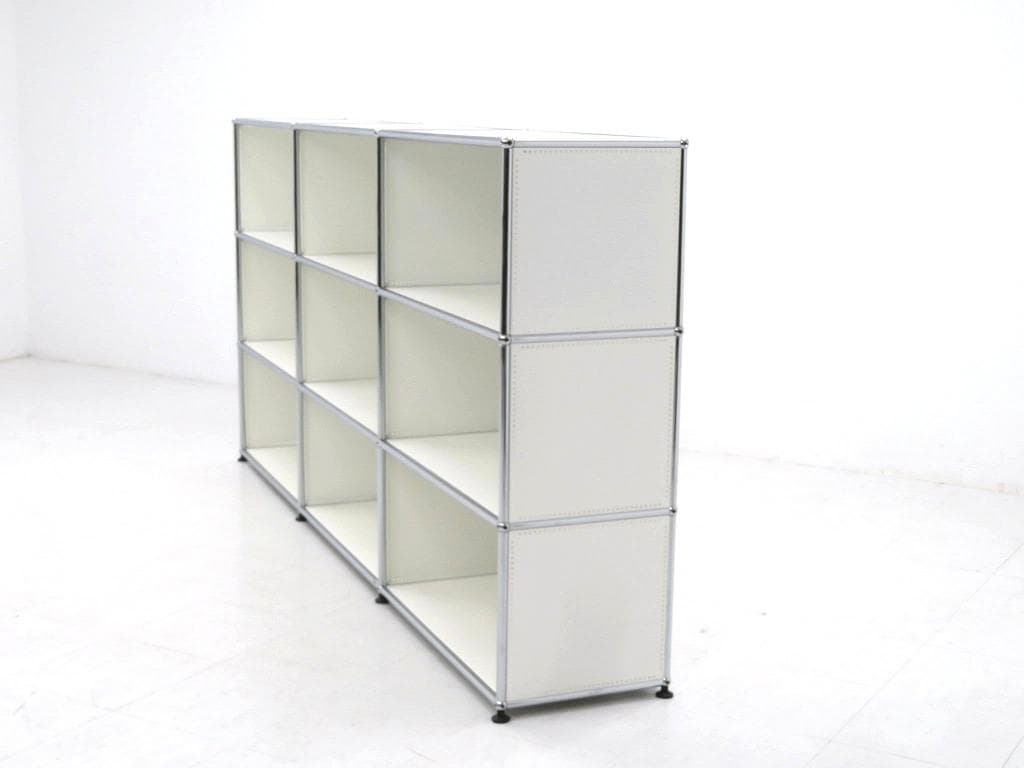 展示品　3列3段　収納　キャビネット　サイドボード　シェルフ　飾り棚