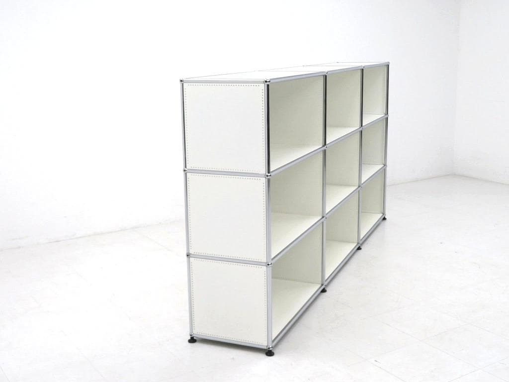 展示品　3列3段　収納　キャビネット　サイドボード　シェルフ　飾り棚