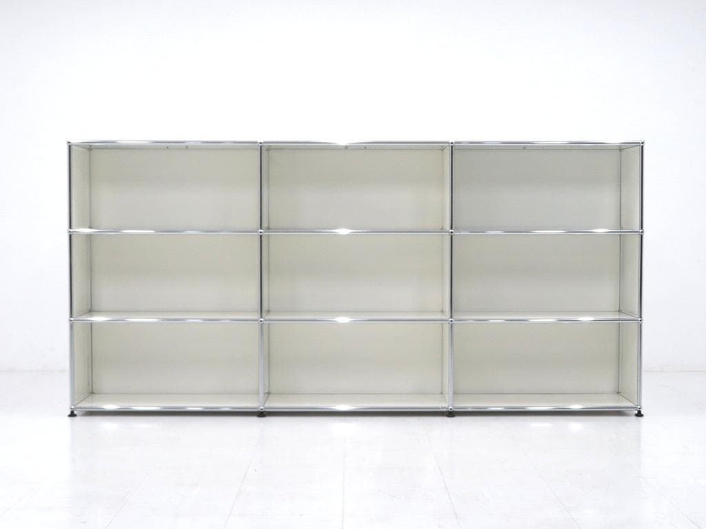 展示品　3列3段　収納　キャビネット　サイドボード　シェルフ　飾り棚