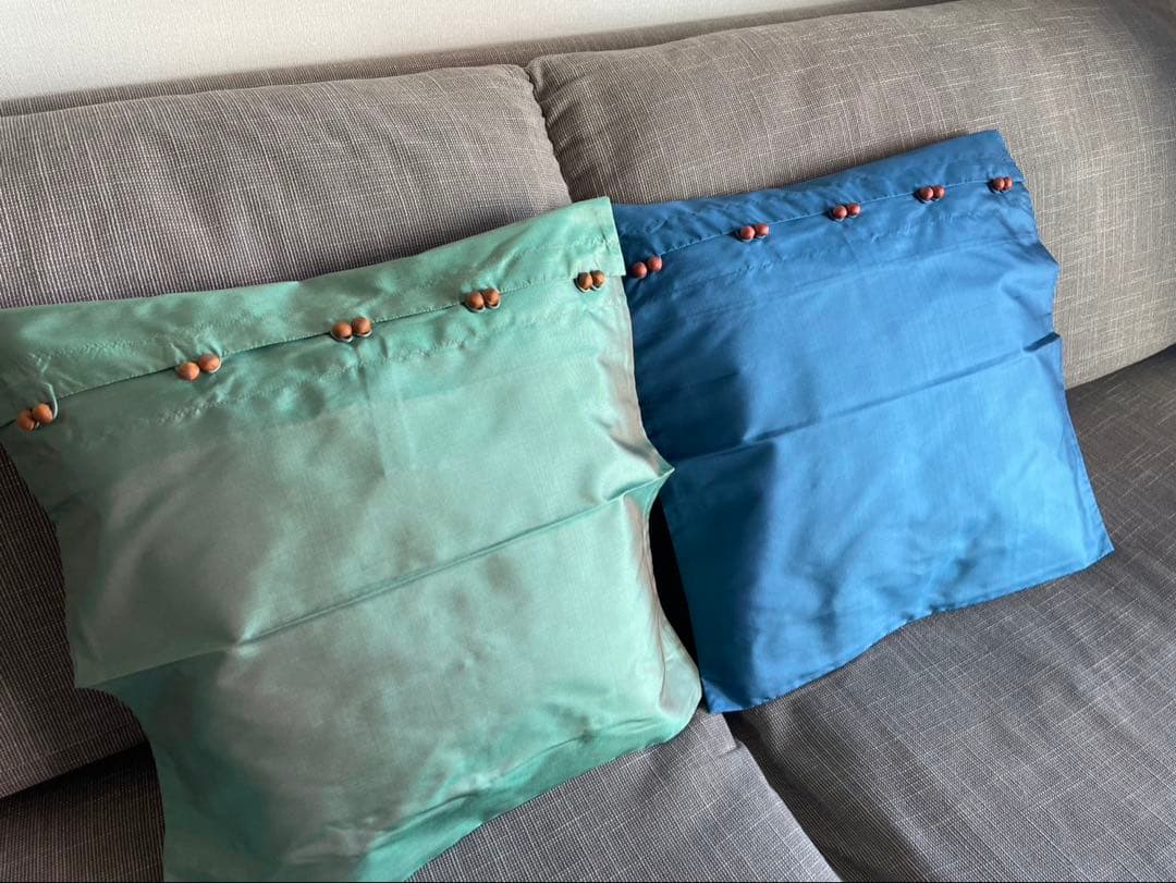 【新品・未使用】　ジムトンプソン　シルククッションカバー4枚セット