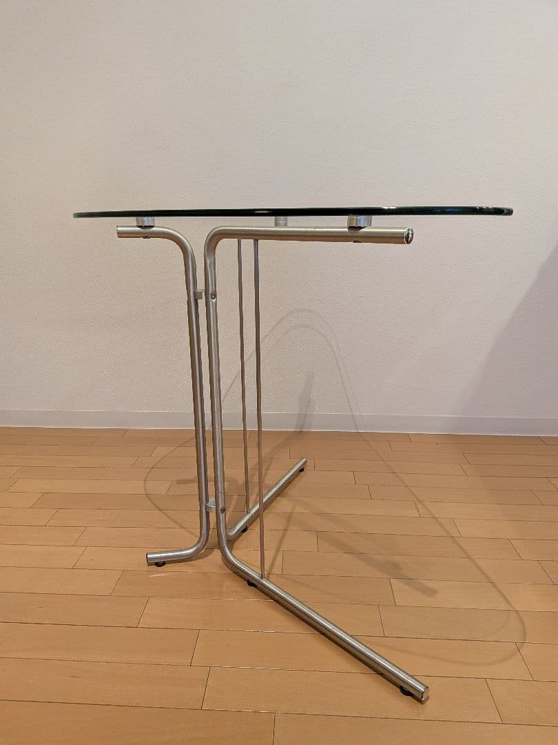 【大幅値下】【美品】TECTAテクタK22風ガラスサイドテーブル