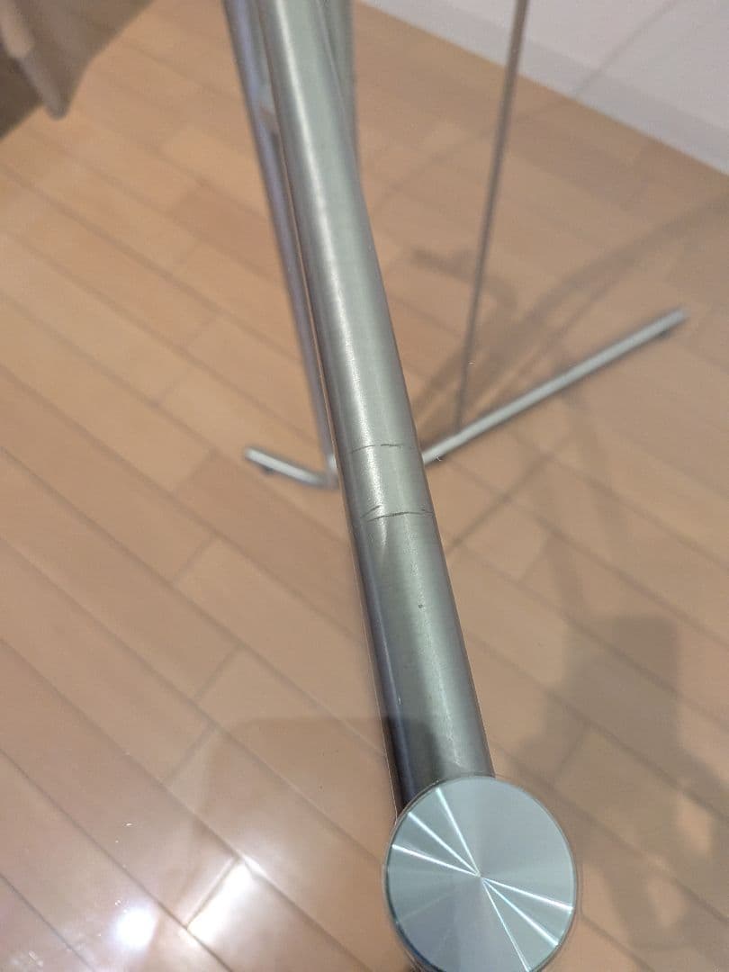 【大幅値下】【美品】TECTAテクタK22風ガラスサイドテーブル