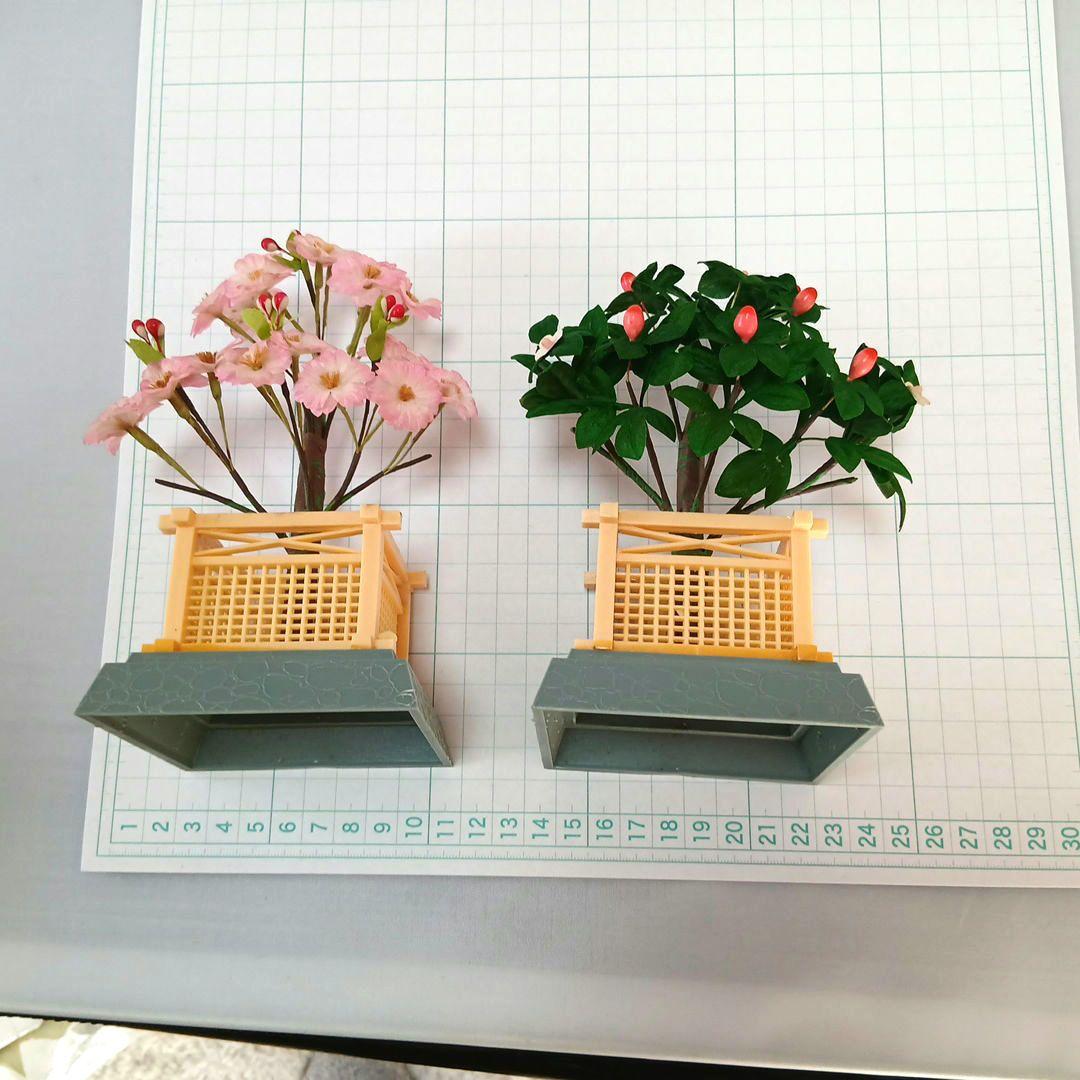 かっぽれに乗ったお雛様セット/陶器