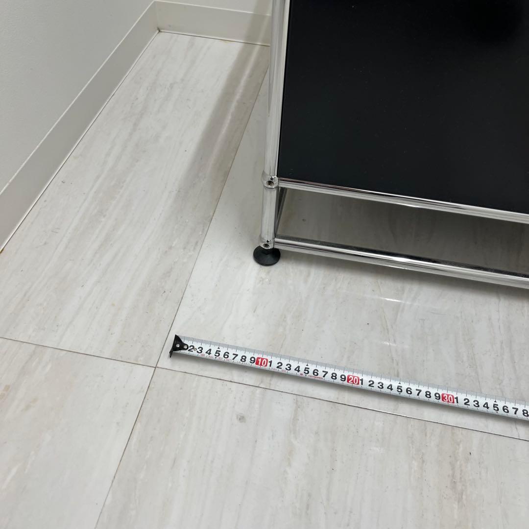 【USM】ガラス スチールラック 引き出し付き【正規品】