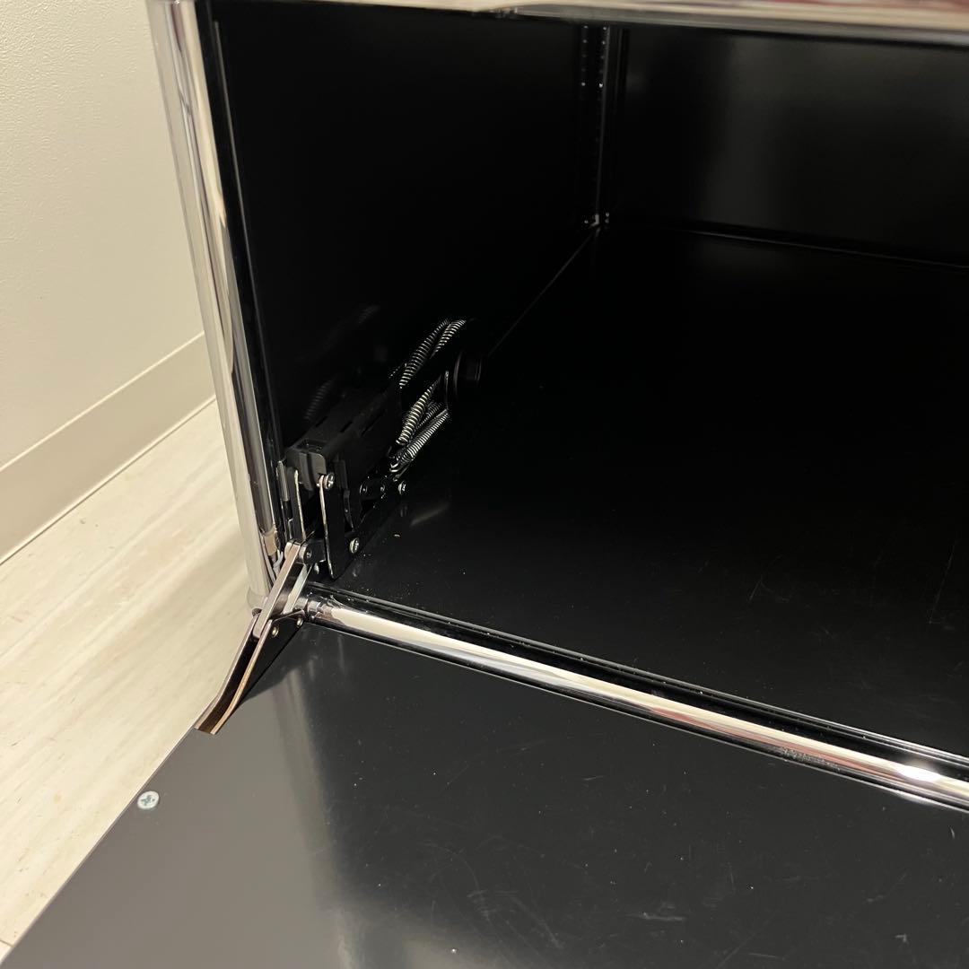 【USM】ガラス スチールラック 引き出し付き【正規品】