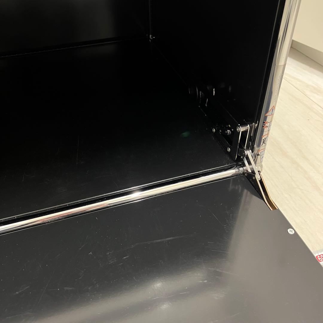 【USM】ガラス スチールラック 引き出し付き【正規品】