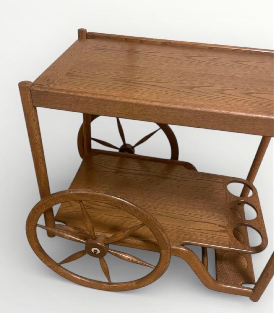 CONDE HOUSE カンディハウス キッチンワゴン 木製 サービスワゴン