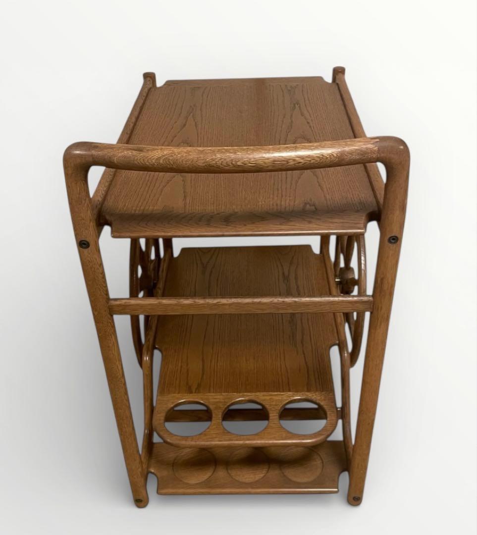 CONDE HOUSE カンディハウス キッチンワゴン 木製 サービスワゴン