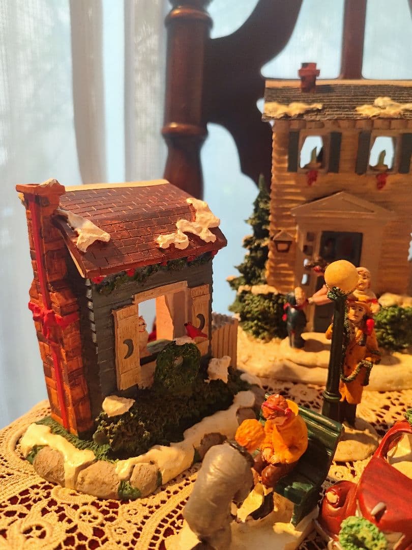 クリスマスビレッジ　クリスマス　サンタクロース　オーナメント