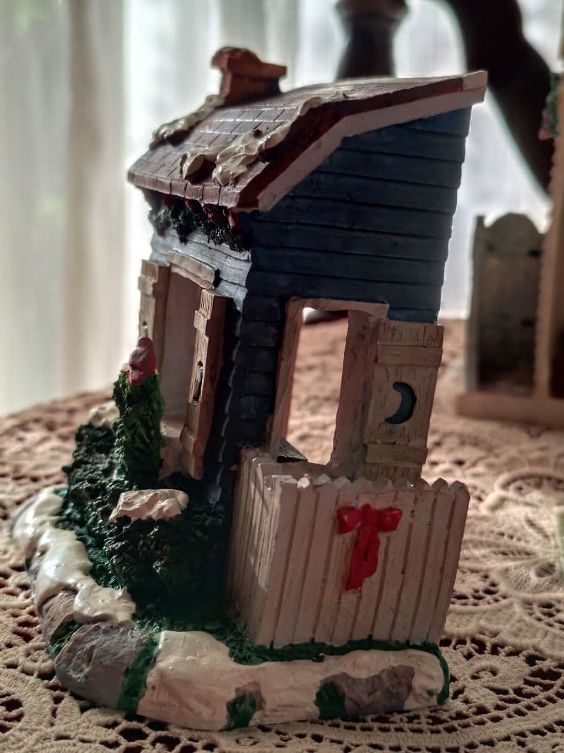 クリスマスビレッジ　クリスマス　サンタクロース　オーナメント