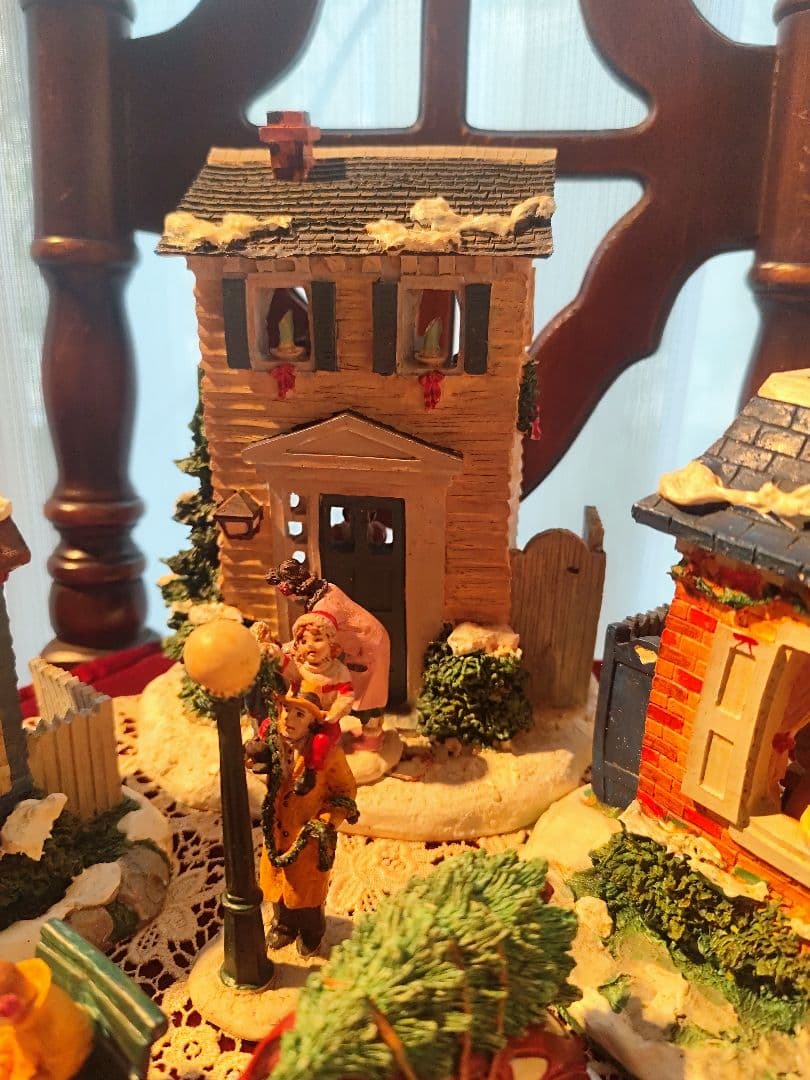 クリスマスビレッジ　クリスマス　サンタクロース　オーナメント