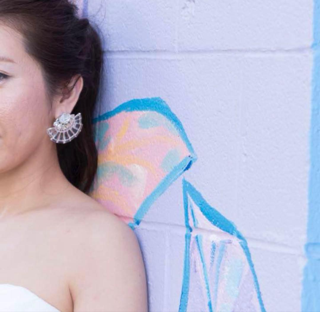 Akari H イヤリング ウェディング