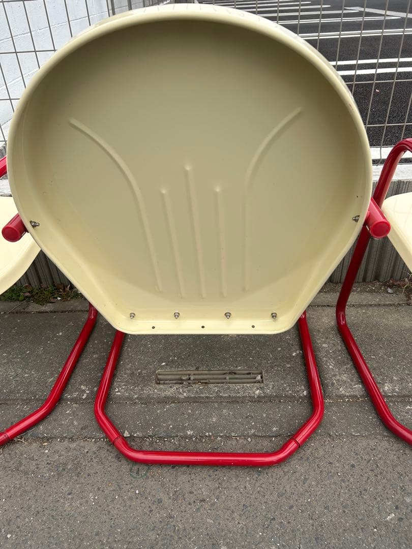 コカコーラ メタルチェア 4つ まとめ売り